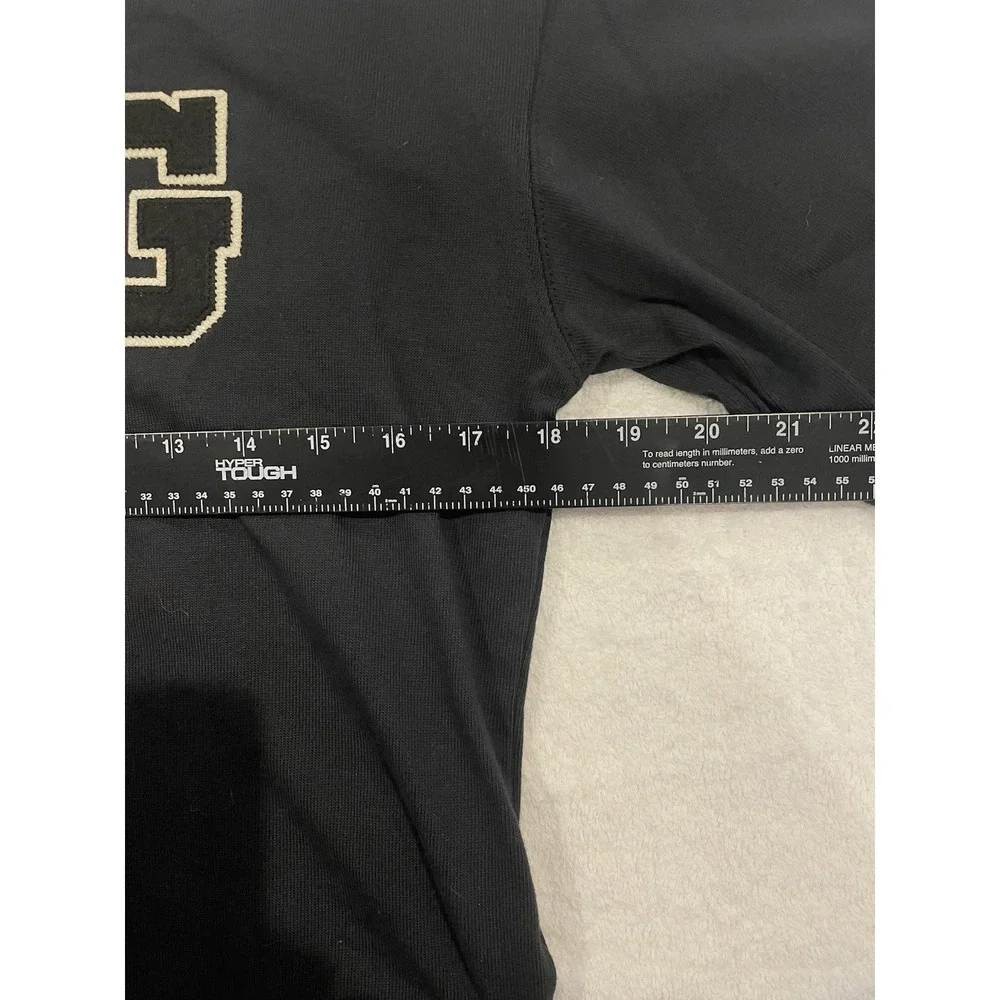New GAP Kids Boys Black Long Sleeve Rugby Shirt Graphic Boys Size Large (10) $49